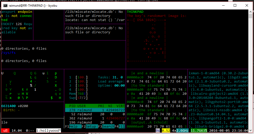 Bash with Hollywood